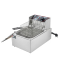 Hotsale Factory Direct 6L Single Electric Deep Fryer Commercial Counter Top Fryer Machine
